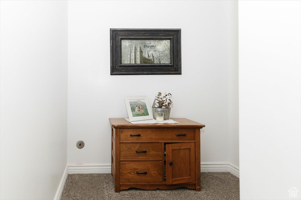 Interior details featuring carpet