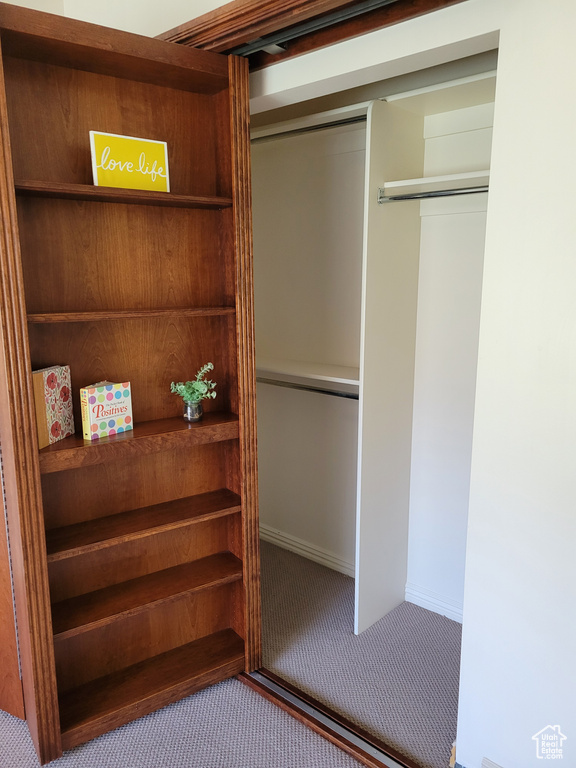 View of closet