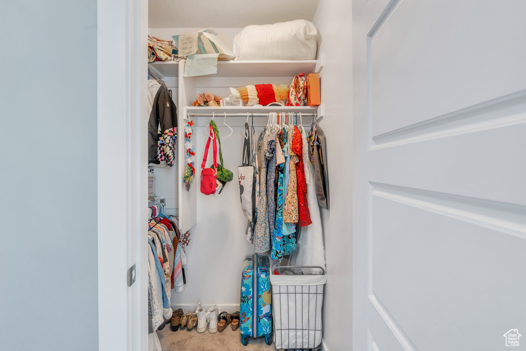 View of closet