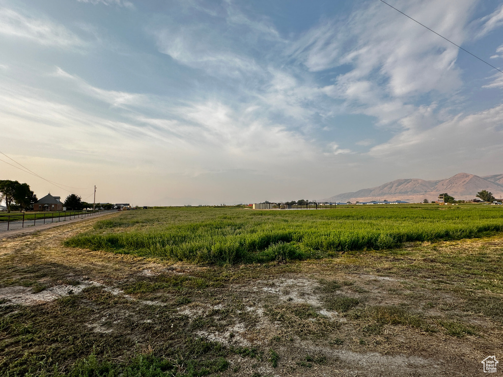 View of local wilderness featuring a mountain view and a rural view