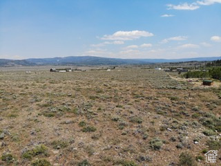 Mountain view featuring a rural view