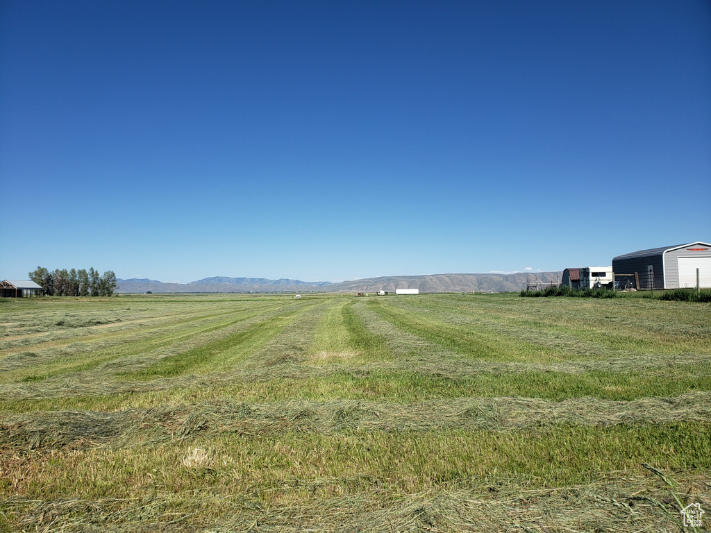 View of local wilderness with a mountain view and a rural view