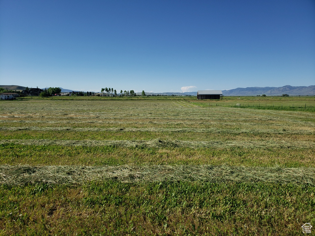 Exterior space featuring a rural view