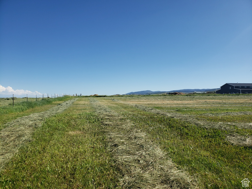 Exterior space with a rural view