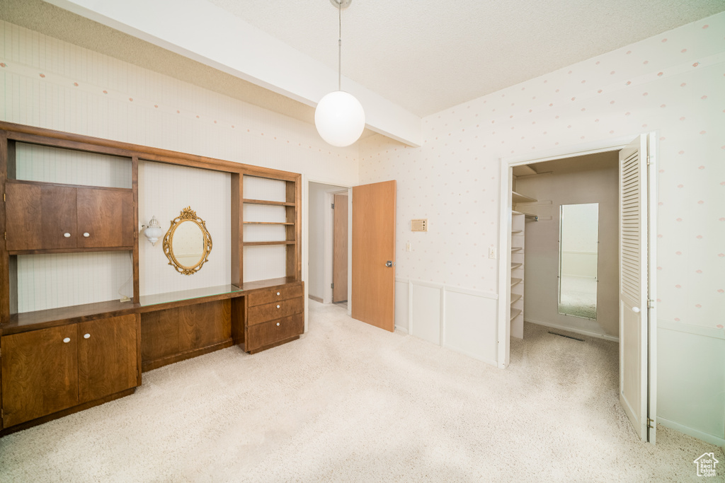 View of carpeted office