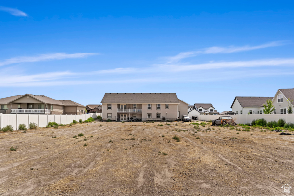 View of rear view of house