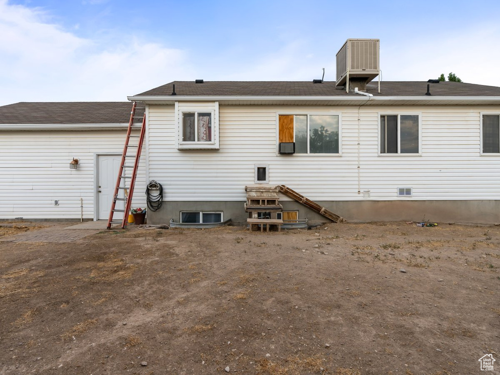 View of rear view of house