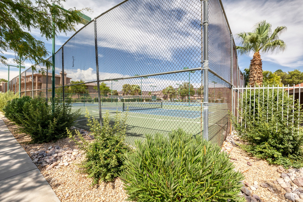 View of sport court