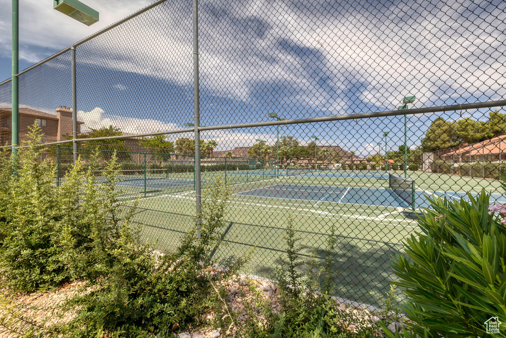 View of sport court