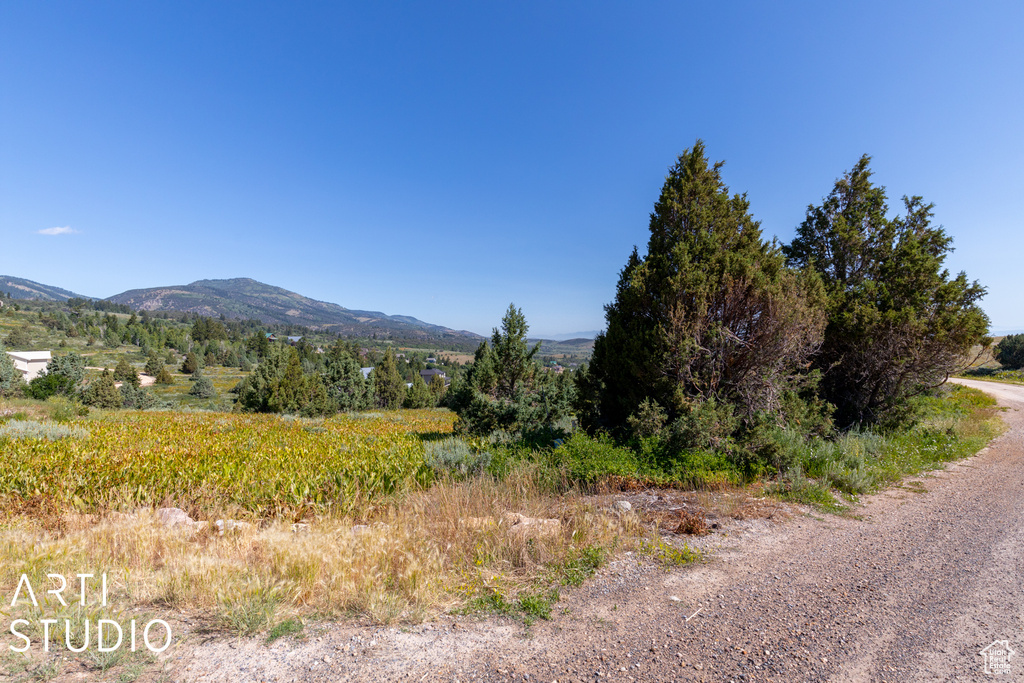 View of mountain feature