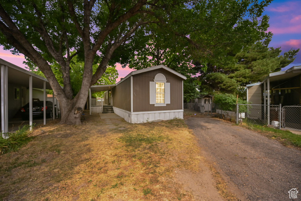 View of front of house