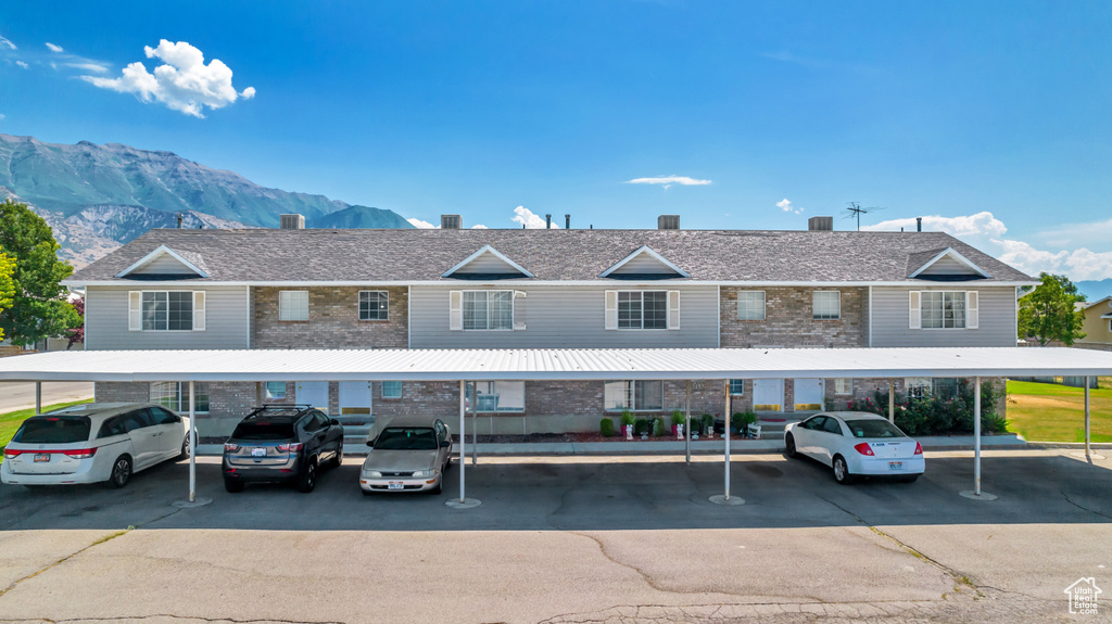 View of property featuring a mountain view