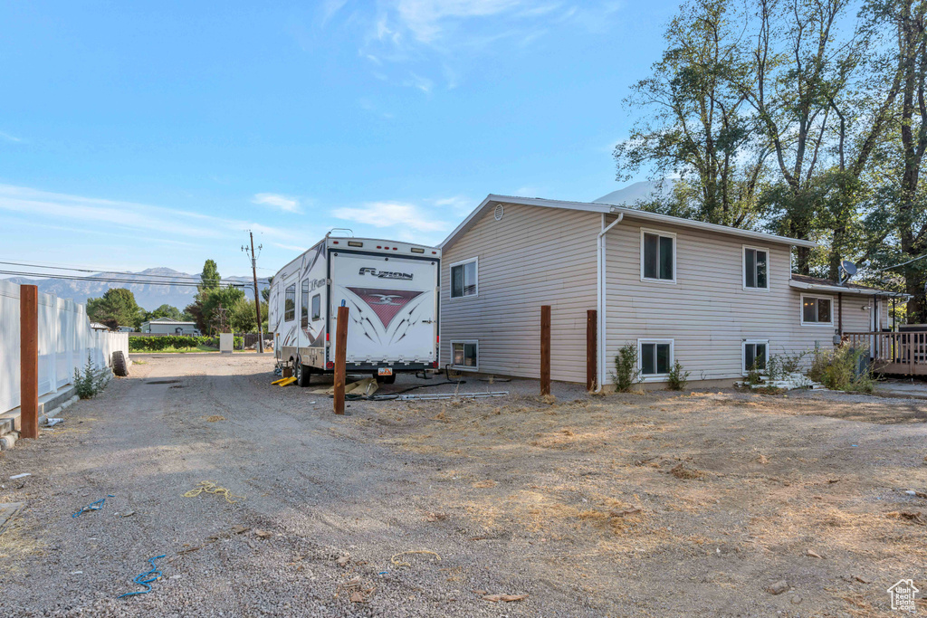 View of side of property