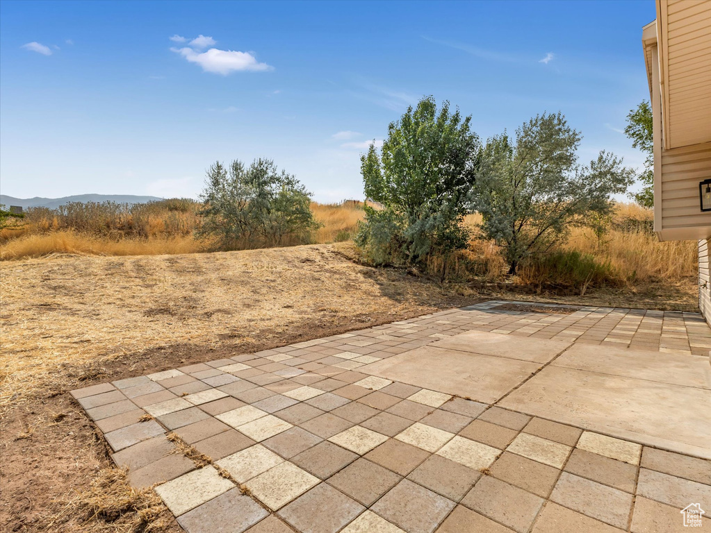 View of patio