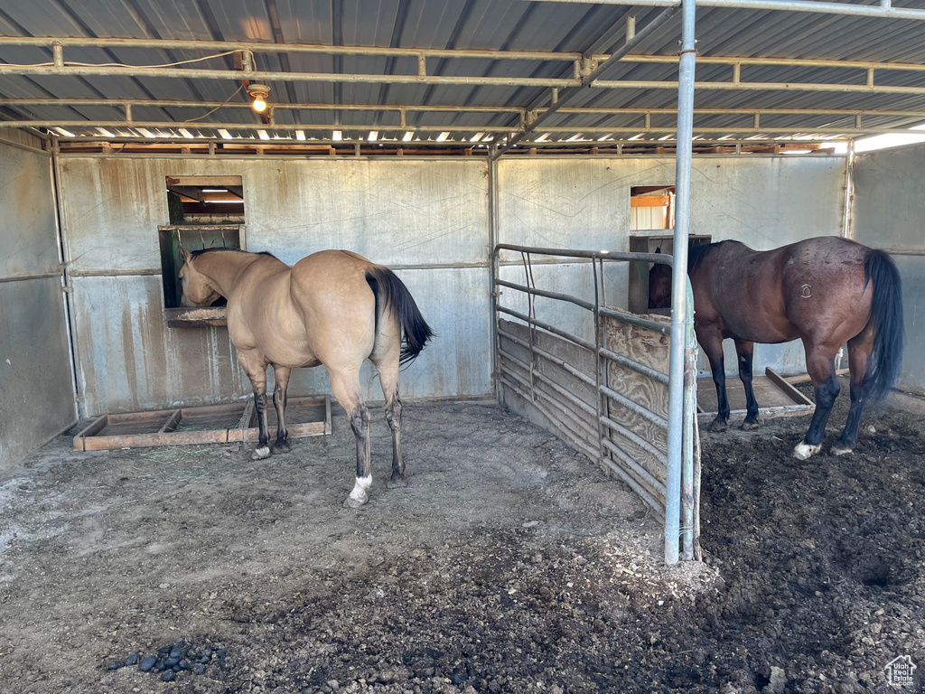 View of stable