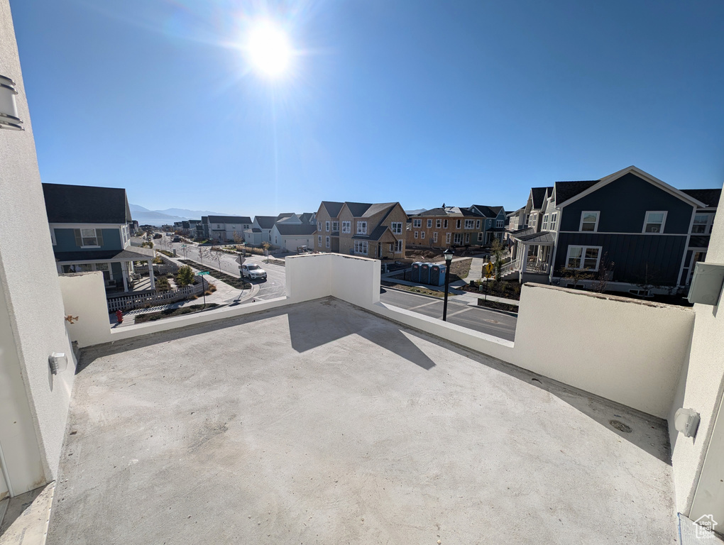 View of patio / terrace featuring a balcony