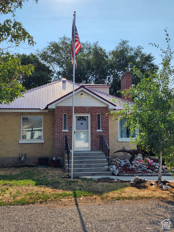 View of front of house