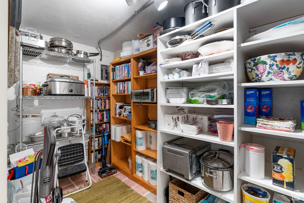 View of storage room