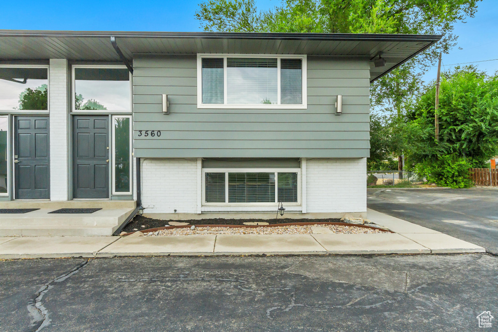 View of front of house