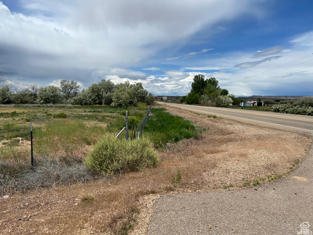 View of road featuring a rural view