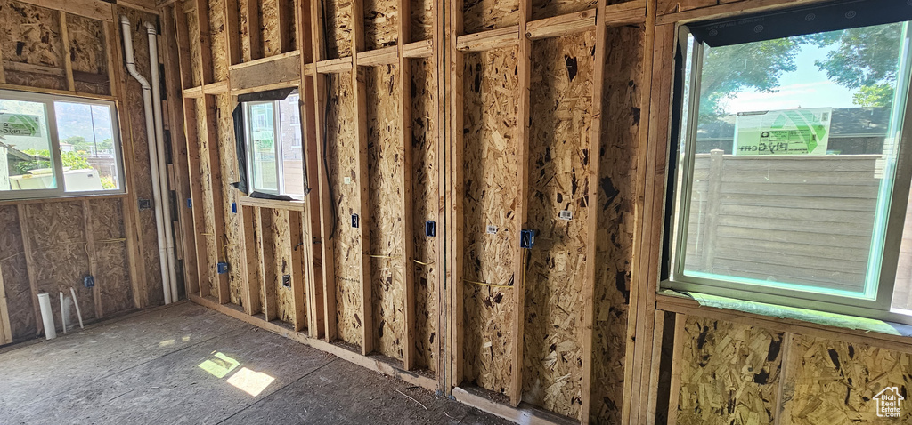 View of storage room