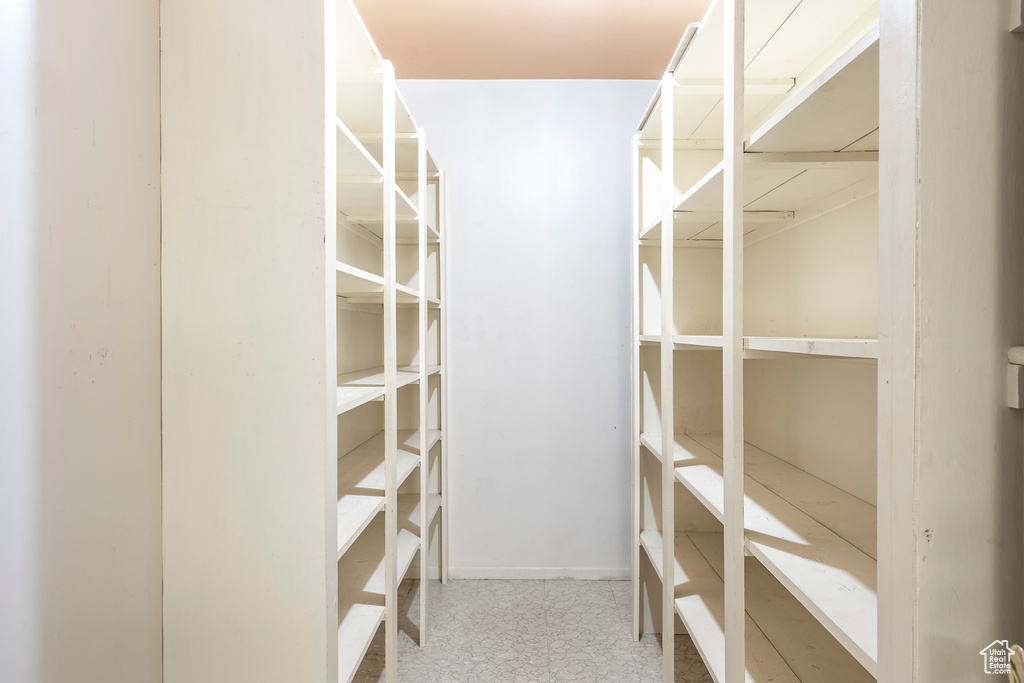 View of spacious closet