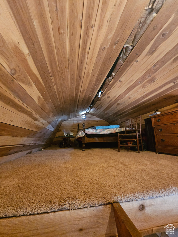 Details featuring wood ceiling