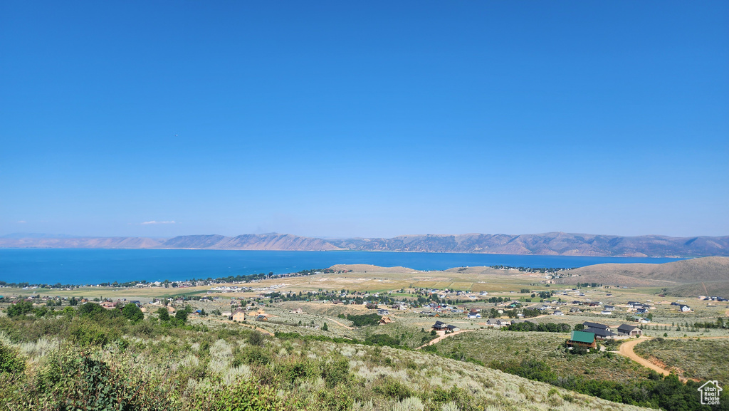 Property view of water featuring a mountain view