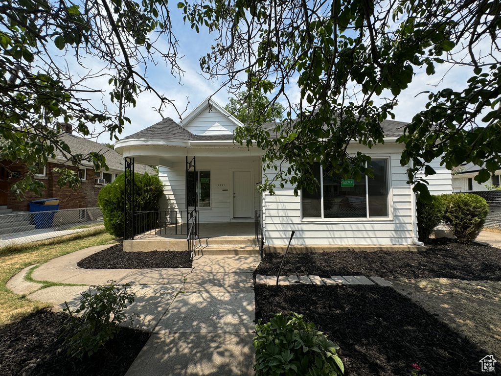 View of bungalow-style house