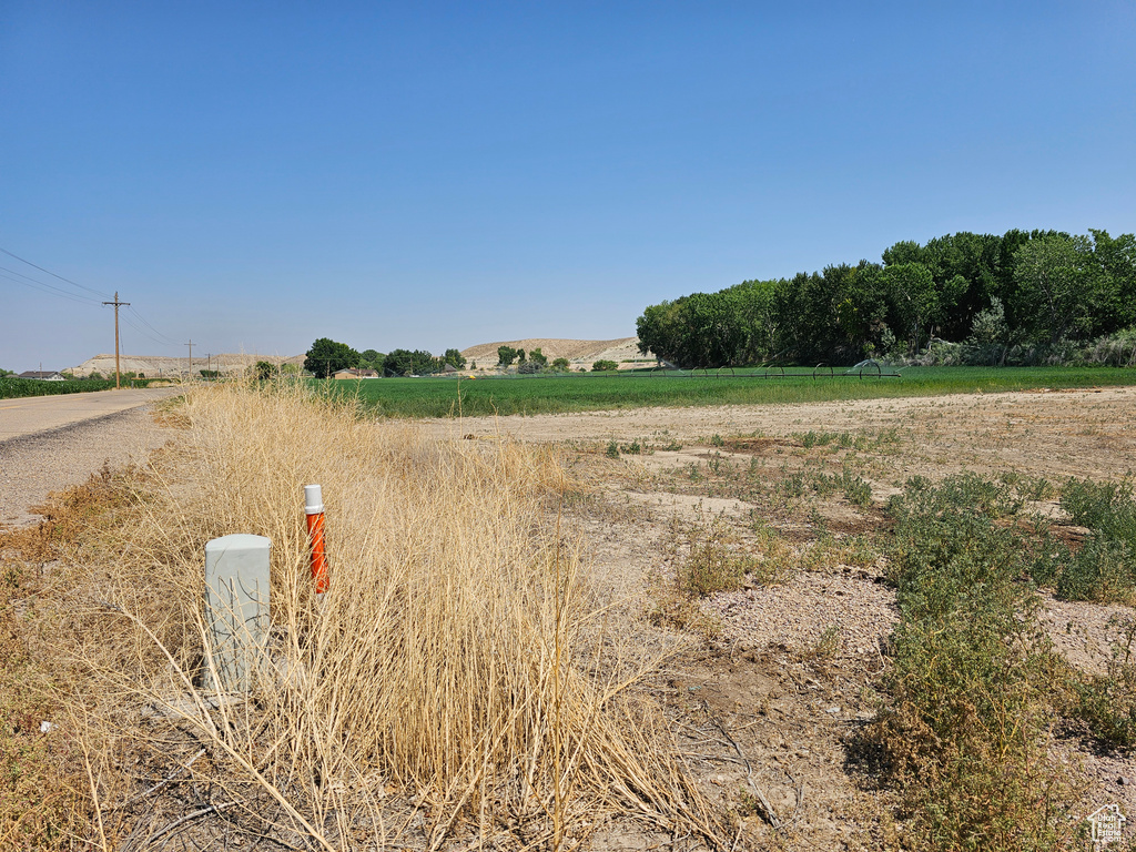 View of landscape featuring a rural view