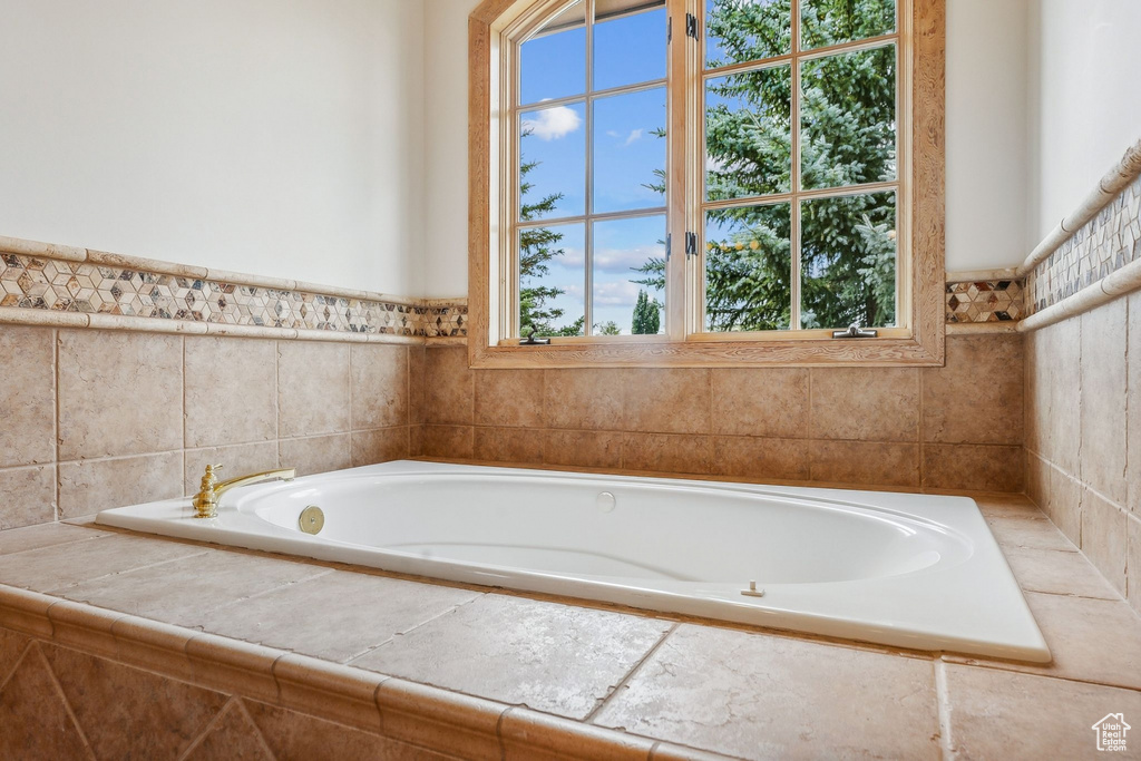 Bathroom featuring a healthy amount of sunlight