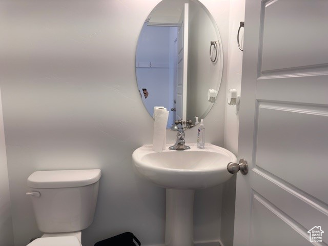 Bathroom with toilet