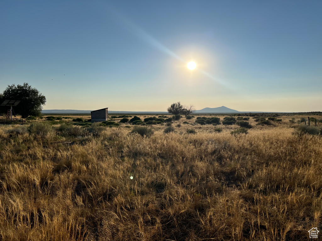 View of mountain feature featuring a rural view