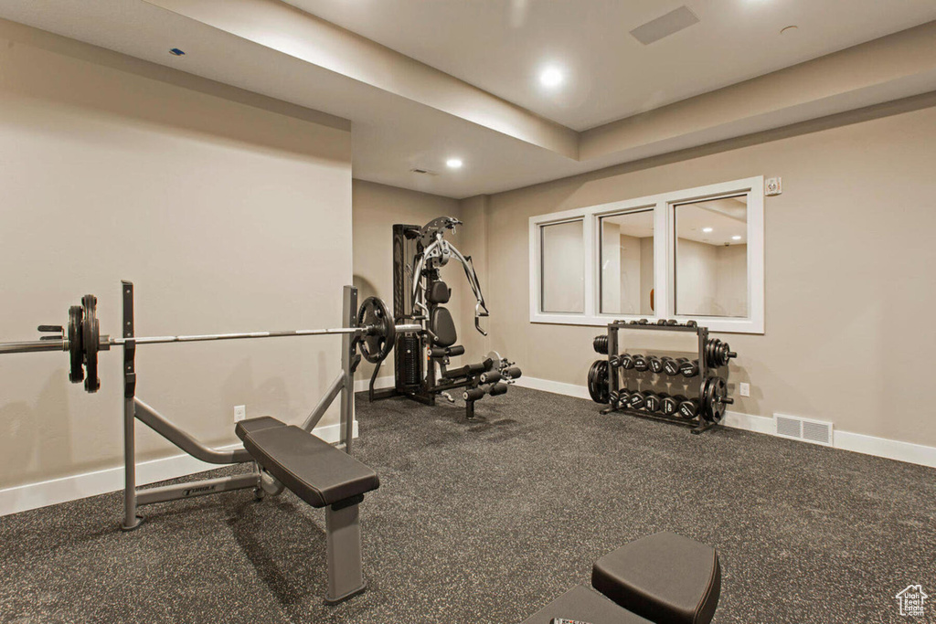 View of exercise room