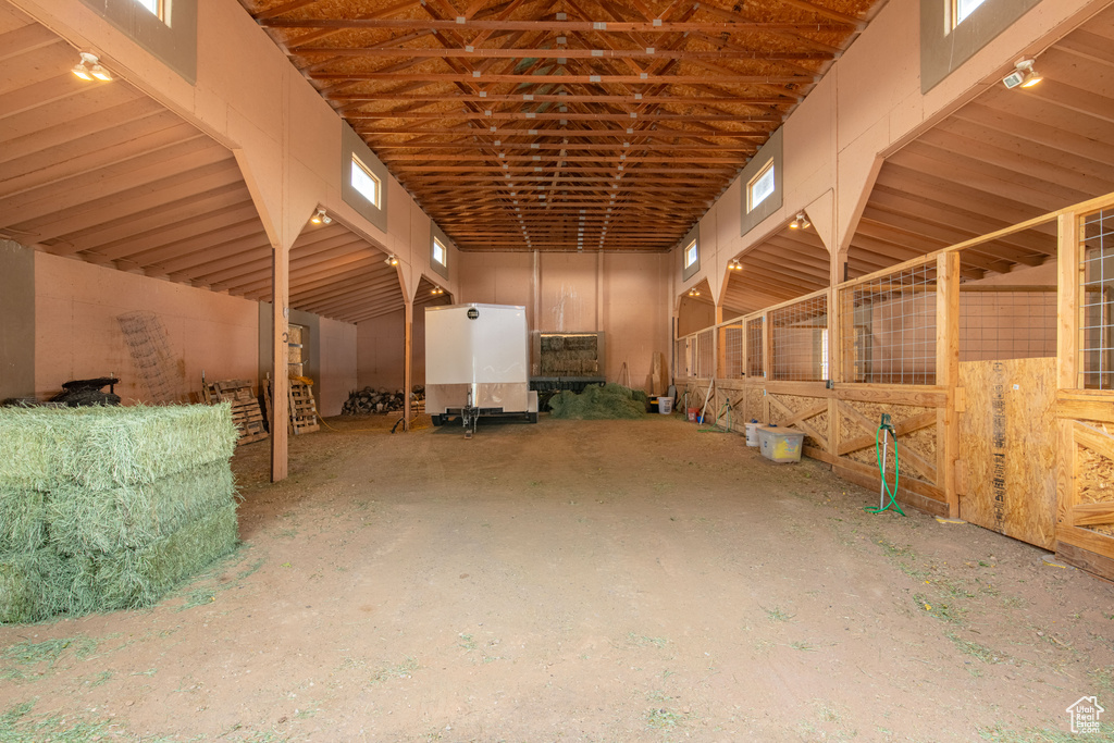 View of stable