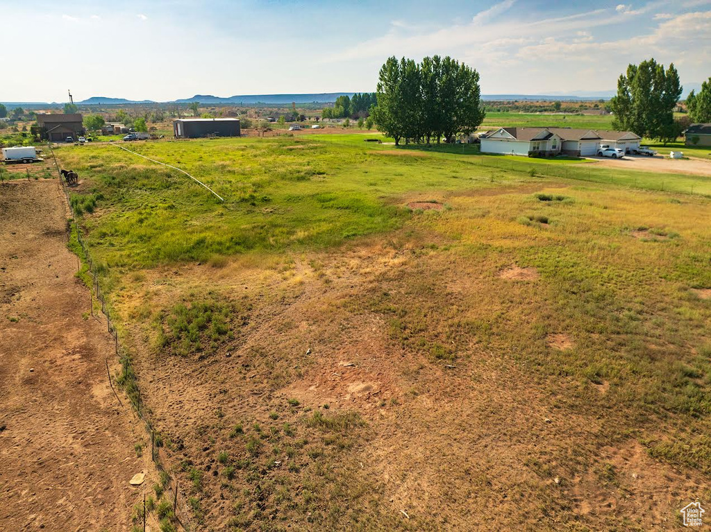 View of yard featuring a rural view