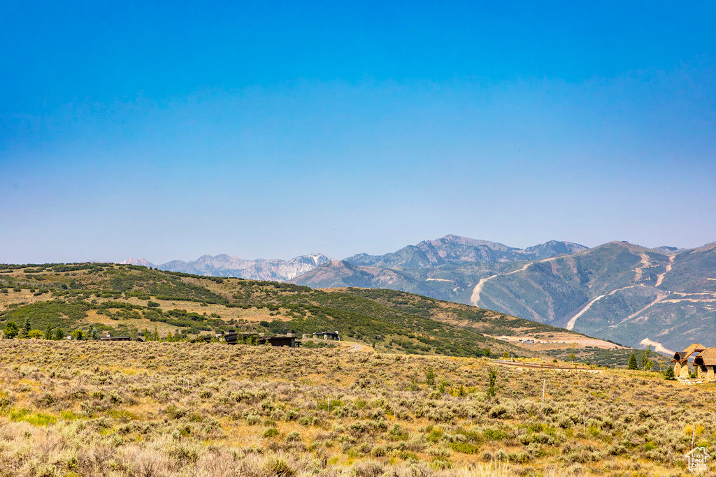 View of mountain feature