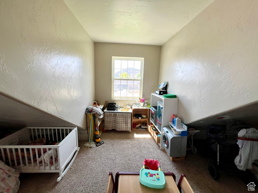 Interior space with a nursery area