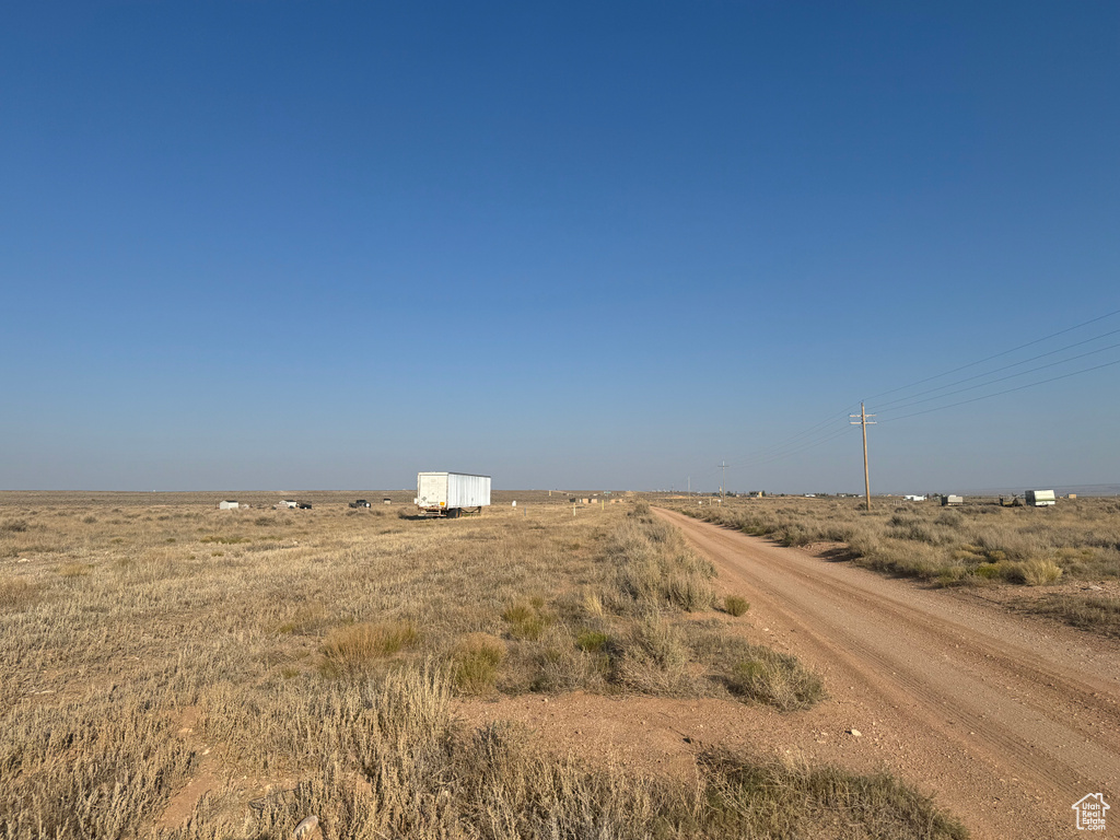Exterior space featuring a rural view