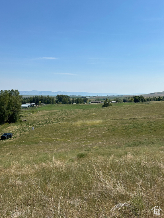 View of landscape featuring a rural view