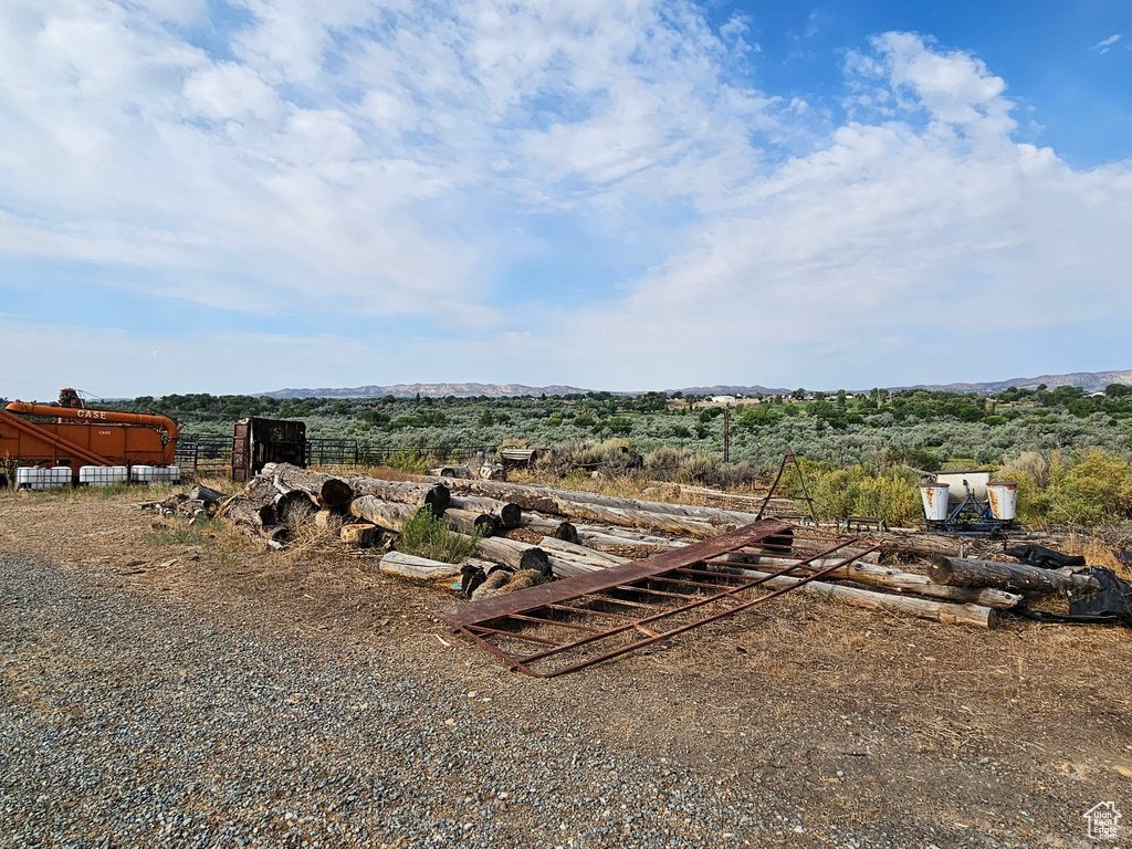 View of yard featuring a rural view