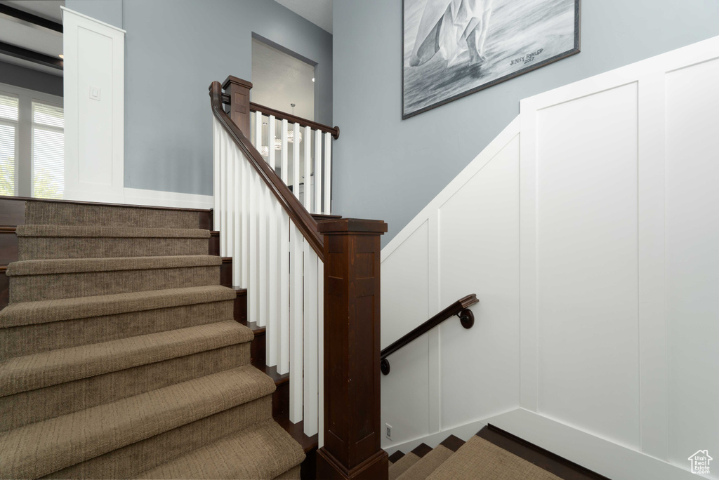 View of staircase