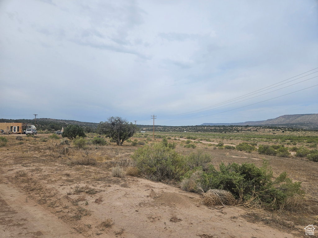 View of mountain feature featuring a rural view