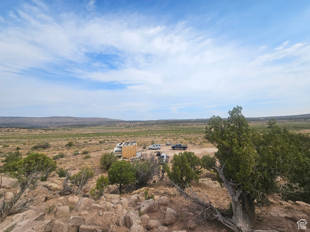 View of mountain feature featuring a rural view