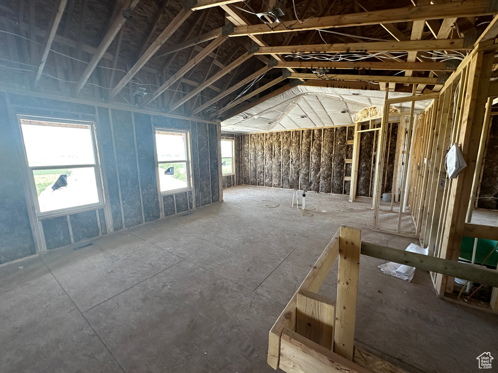 View of attic