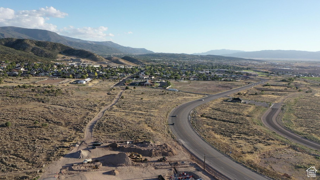 View of property location featuring a mountainous background