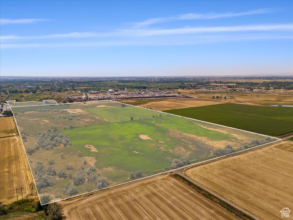 Drone / aerial view featuring a rural view