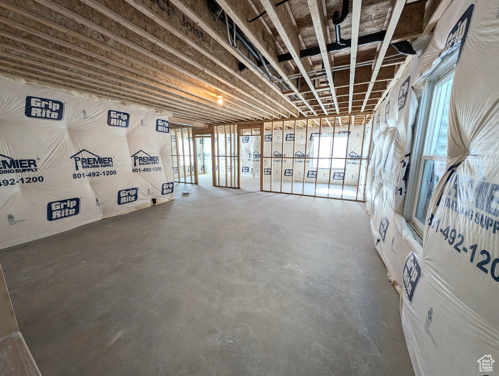 Basement with a healthy amount of sunlight