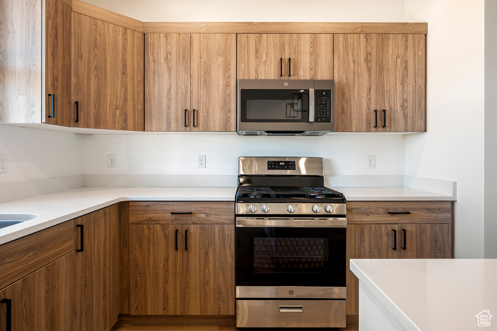 Kitchen featuring stainless steel appliances