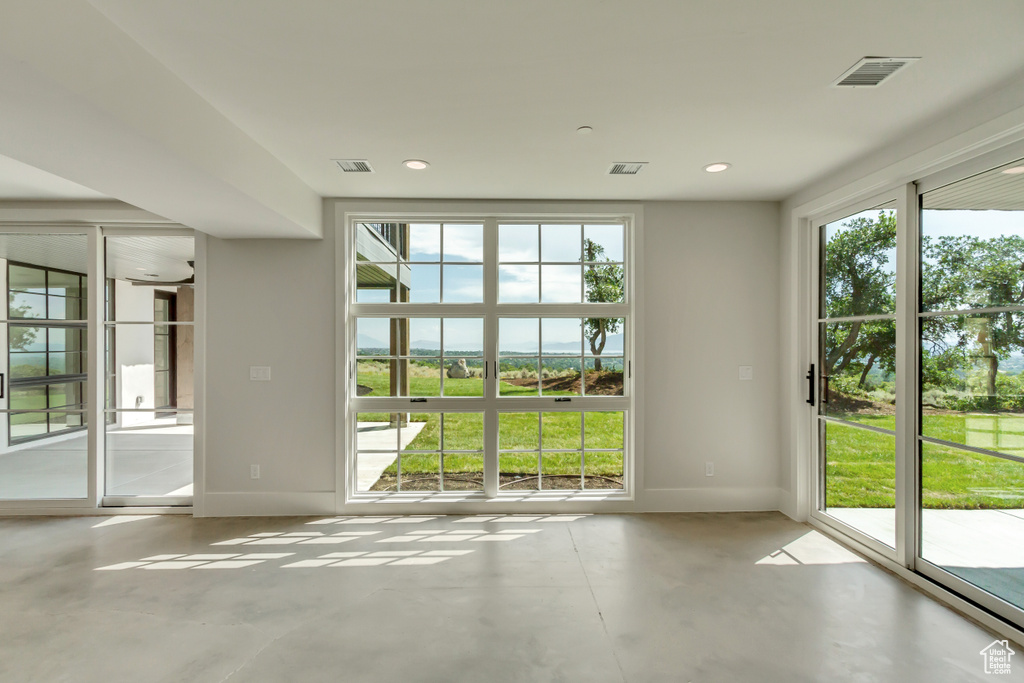 View of doorway to outside